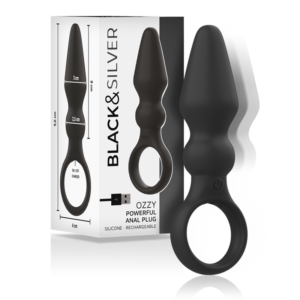 BLACKSILVER - PUISSANT PLUG ANAL EN SILICONE OZZY