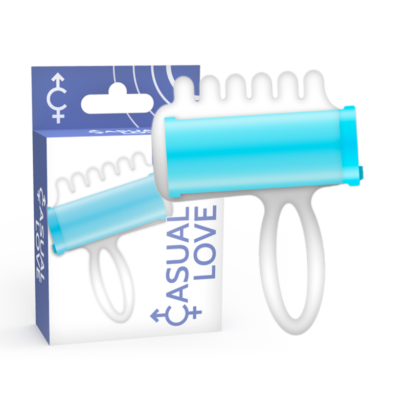 CASUAL LOVE - BLEU FINGER STIMULATEUR 1 CASUAL LOVE - BLEU FINGER STIMULATEUR