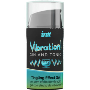 INTT - GEL VIBRATEUR LIQUIDE PUISSANT STIMULANT INTIME GIN  TONIC 15ML