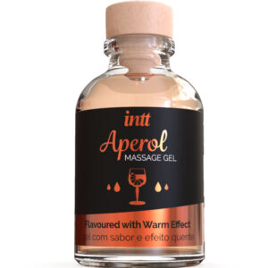 INTT MASSAGE  ORAL SEX - GEL DE MASSAGE APEROL EFFET CHALEUR INTENSE