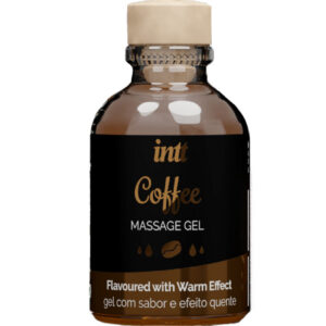 INTT MASSAGE  ORAL SEX - GEL DE MASSAGE SAVEUR CAFÉ EFFET CHAUD