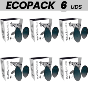ECOPACK 6 UNITÉS - STIMULATEUR TÉLÉCOMMANDE ZARA BLACKSILVER