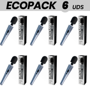 ECOPACK 6 UNITÉS - BAGUETTE DE MASSAGE DEXTER BLACKSILVER