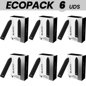 ECOPACK 6 UNITÉS - BLACKSILVER KERNEX 2 BALLE MAGNÉTIQUE VIBRANT NOIR
