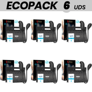 ECOPACK 6 UNITÉS - STIMULATEUR IBIZA AVEC ASPIRATION ET VIBRATION MAGIQUES DU CLITORIS