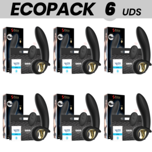 ECOPACK 6 UNITÉS - IBIZA VIBRATEUR GONFLABLE TÉLÉCOMMANDE