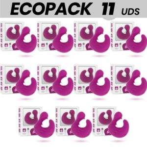 ECOPACK 11 UNITÉS - DÉS DÉS STIMULATEUR EN SILICONE RECHARGEABLE COVERME