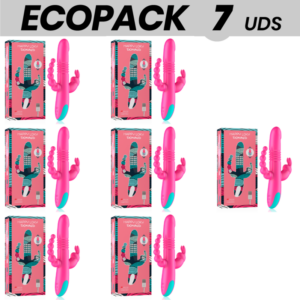 ECOPACK 6 UNITÉS - HAPPY LOKY UNITÉS DONALD TRIPLE STIMULATION : ANAL, POINT G  CL TORIS COMPATIBLE AVEC LA TECHNOLOGIE SANS FIL WATCHME