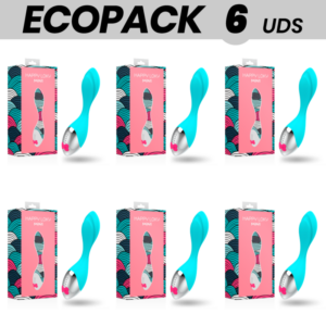 ECOPACK 6 UNITÉS - HAPPY LOKY VIBRATEUR MINI FUN