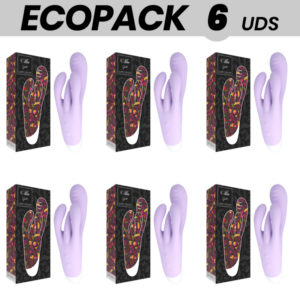 ECOPACK 6 UNITÉS - MIA GUELL VIBRATEUR ORGASMIC 3 MOTEURS