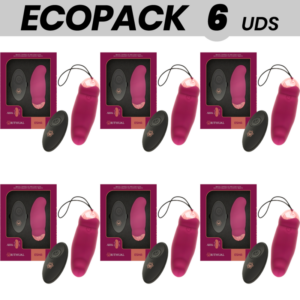 ECOPACK 6 UNITÉS - RITHUAL ESHA EGG TÉLÉCOMMANDE ROTATION + SYSTÈME DE VIBRATION