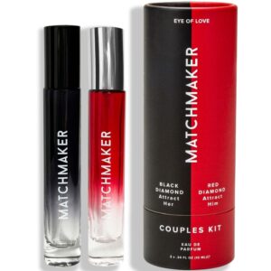 EYE OF LOVE - MATCHMAKER PHEROMONE 2PC SET COUPLES KIT ATTIRE HER  HIM 20 ML