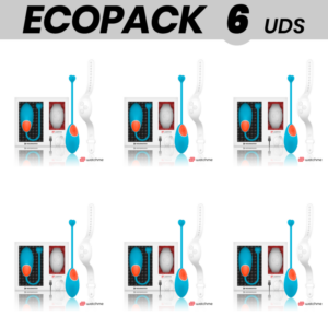 ECOPACK 6 UNITÉS - TECHNOLOGIE DE TÉLÉCOMMANDE WEARWATCH EGG WATCHME BLEU / NEIGE