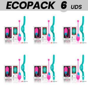 ECOPACK 6 UNITÉS - TECHNOLOGIE DE TÉLÉCOMMANDE WEARWATCH EGG WATCHME FUCHSIA / EAU DE MER