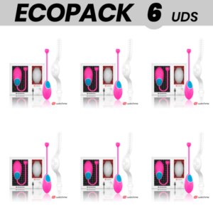 ECOPACK 6 UNITÉS - TECHNOLOGIE DE TÉLÉCOMMANDE WEARWATCH EGG WATCHME FUCHSIA / NEIGE