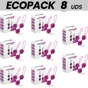 ECOPACK 8 UNITÉS - COVERME KEGEL PELVIC TRAINER LILAS