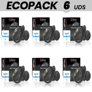ECOPACK 6 UNITÉS - IBIZA DOUBLE VIBRATEUR ROTATIF