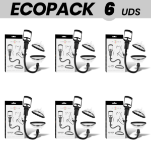 ECOPACK 6 UNITÉS - POMPE INTENSE DASPIRATION VAGINALE MANUELLE POUR FEMMES