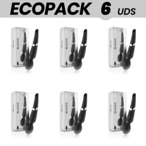 ECOPACK 6 UNITÉS - BAGUETTE ET VENTOUSE BECK BLACKSILVER 2 EN 1 SILICONE