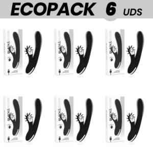 ECOPACK 6 UNITÉS - VIBRANT VIBRANT BLACKSILVER BUNNY JOHNNY