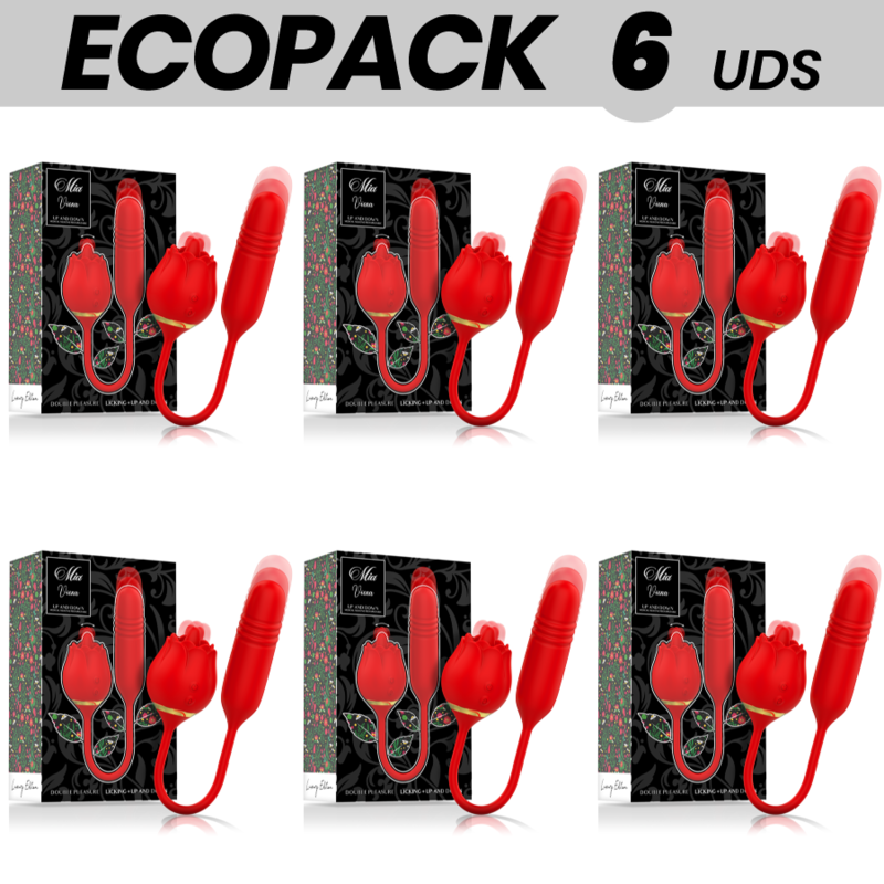 ECOPACK 6 UNITÉS - MIA VIENNA DOUBLE PLAISIR LÉCHAGE + HAUT ET BAS