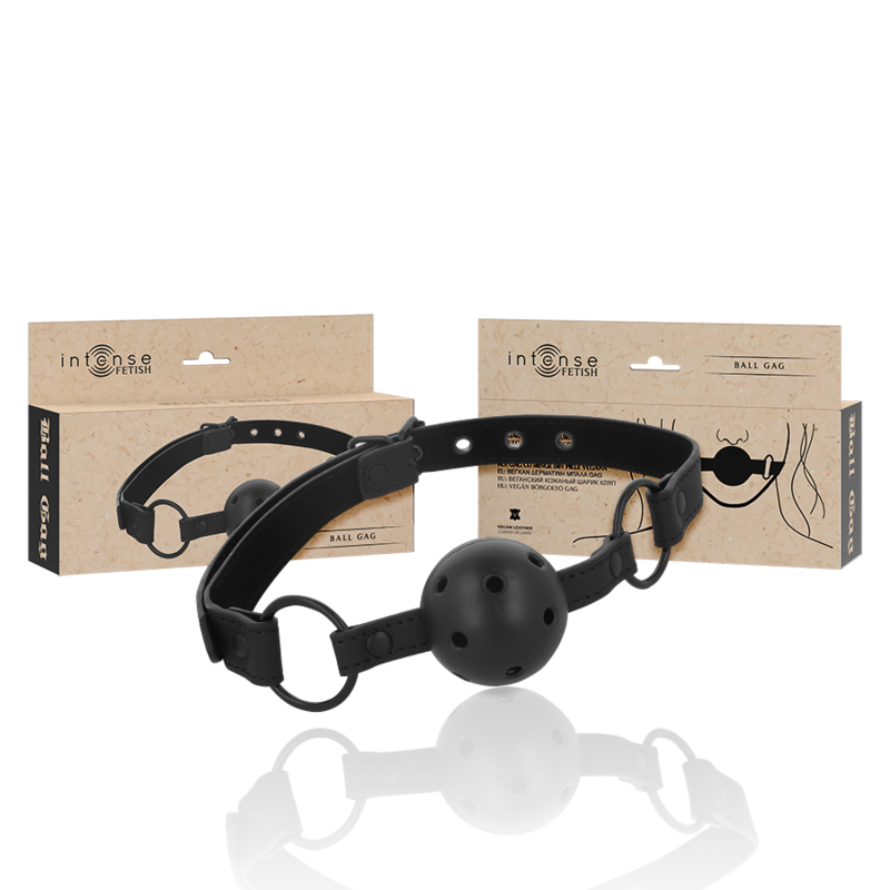 INTENSE - FETISH BILLON-BALLE EN CUIR VÉGÉTALIEN 1 INTENSE - FETISH BILLON-BALLE EN CUIR VÉGÉTALIEN