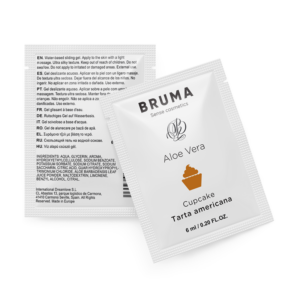 BRUMA - GEL GLISSANT À LALOE VERA SAVEUR CUPCAKE 6 ML