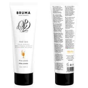 BRUMA - GEL GLISSANT À LALOE VERA SAVEUR PINA COLADA 100 ML