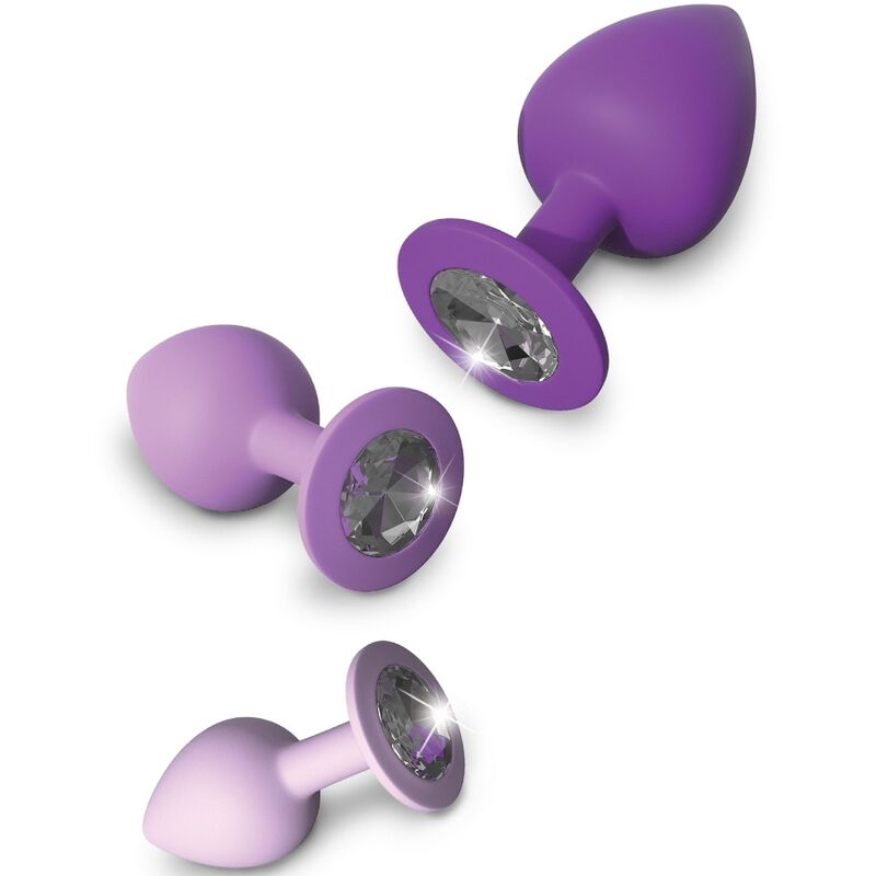 FANTASY FOR HER - ENSEMBLE DE PLUG ANAL VIOLET – Image 2