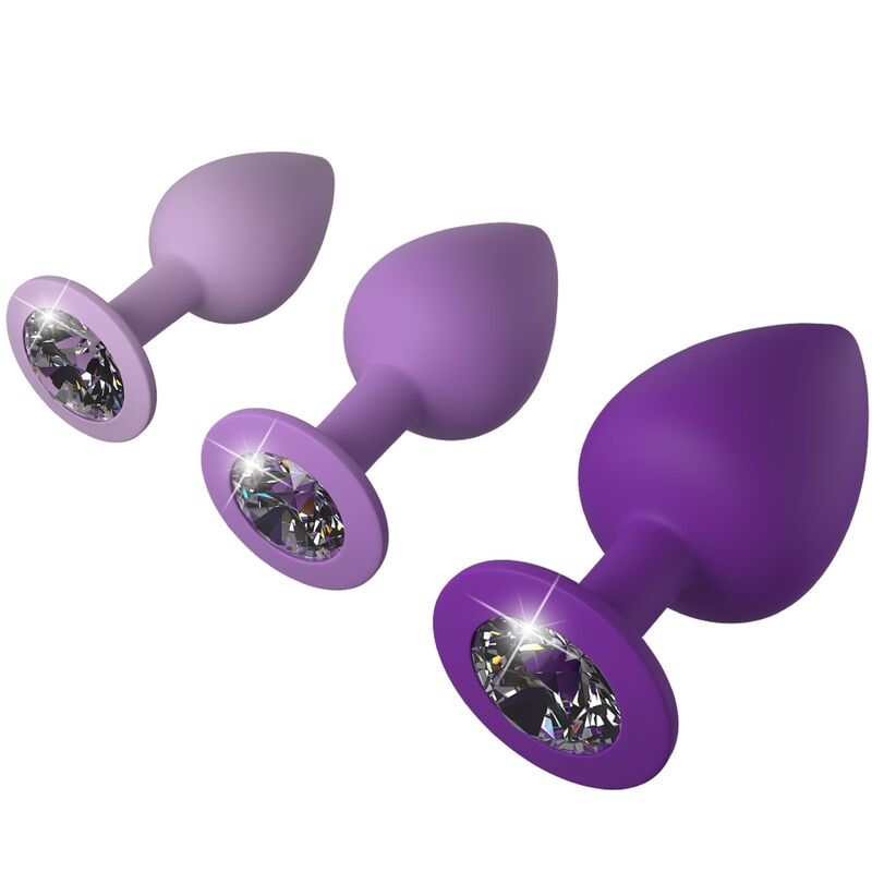 FANTASY FOR HER - ENSEMBLE DE PLUG ANAL VIOLET – Image 3