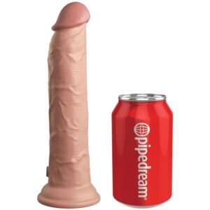 KING COCK - ELITE VIBRATEUR GODE RÉALISTE  TÉLÉCOMMANDE EN SILICONE 23 CM