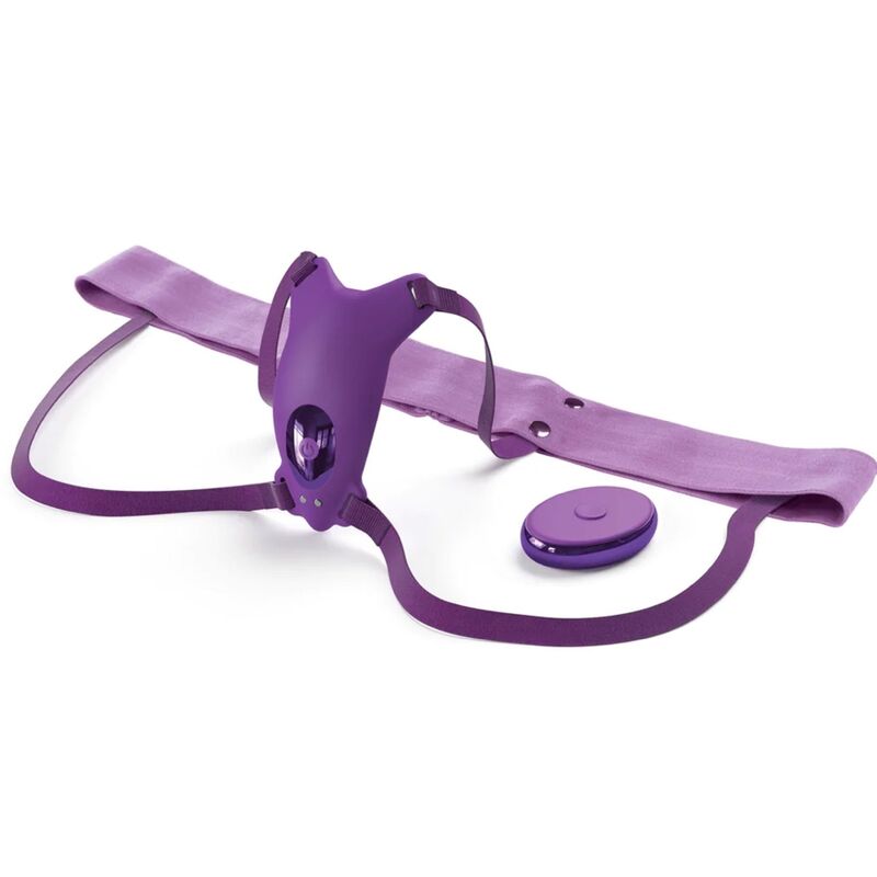 Fantasy For Her - Harnais Papillon Vibrant, Rechargeable Télécommande Violet 2 FANTASY FOR HER - HARNAIS PAPILLON VIBRANT, RECHARGEABLE TÉLÉCOMMANDE VIOLET – Image 2