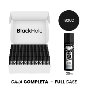MOQ 192 - DILATATION ANALE À BASE DE SILICONE HOLEGEL NOIR 30 ML