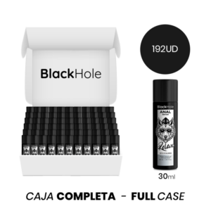 MOQ 192 - BLACK HOLE ANAL REPAIR RELAX À BASE DEAU AVEC HYALURON 30 ML