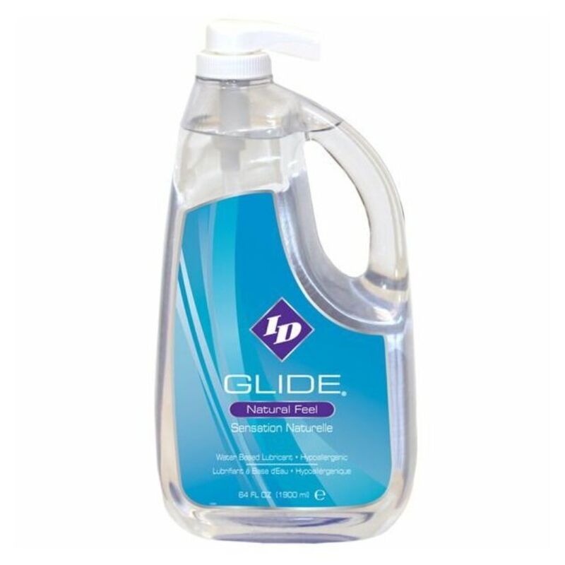 ID GLIDE - LUBRIFIANT À BASE DEAU + HYPOALLERGÉNIQUE SENSATION NATURELLE 1900 ML 1 ID GLIDE - LUBRIFIANT À BASE DEAU + HYPOALLERGÉNIQUE SENSATION NATURELLE 1900 ML