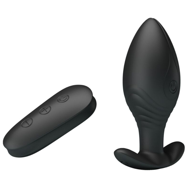 Pretty Love - Vibrateur Rechargeable Regina Anal Plug Noir 3 PRETTY LOVE - VIBRATEUR RECHARGEABLE REGINA ANAL PLUG NOIR – Image 3