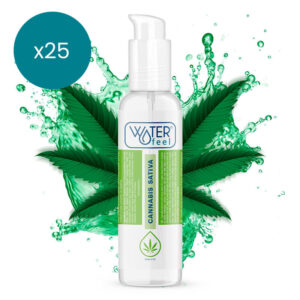 WATERFEEL - LUBRIFIANT CANNABIS 150 ML PAQUET 25 UNITÉS