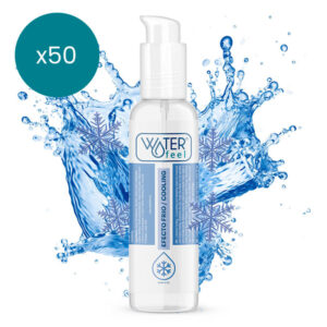 WATERFEEL - LUBRIFIANT EFFET FROID 150 ML PACK 50 UNITÉS