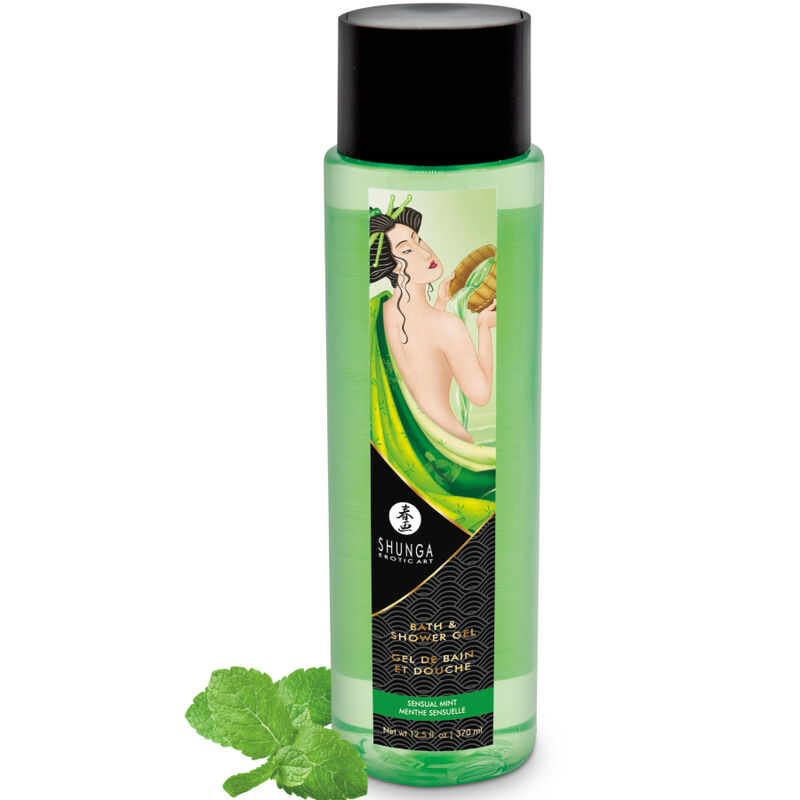 SHUNGA - GEL BAIN  DOUCHE MENTHE SENSUELLE 370 ML