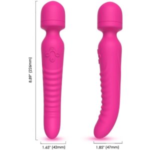 ARMONY - MISSION MASSAGER  VIBRATEUR EFFET CHALEUR FUCHSIA