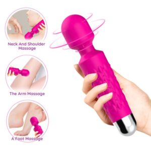 ARMONY - MASSEUR  VIBRATEUR POSTMAN TÊTE SUPER FLEXIBLE FUCHSIA