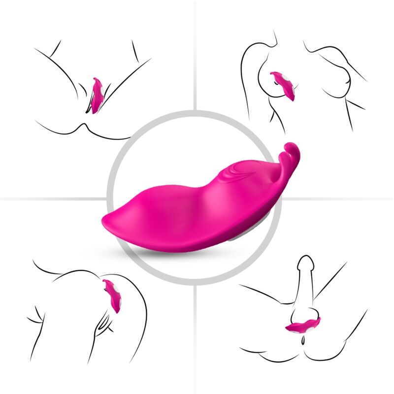 Armony - Honeybee Wearable Panties Vibrateur G-Spot Fuchsia - Application Gratuite 2 ARMONY - HONEYBEE WEARABLE PANTIES VIBRATEUR G-SPOT FUCHSIA - APPLICATION GRATUITE – Image 2