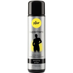 PJUR - LUBRIFIANT ÉNERGISANT SUPER-HÉROS GINKGO 100 ML
