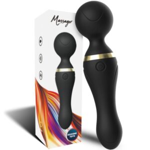 ARMONY - FREEZA MASSAGER  VIBRATEUR TÊTE SUPER FLEXIBLE NOIR