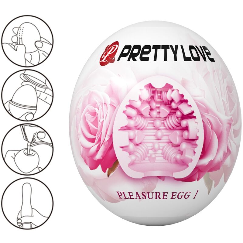 PRETTY LOVE - MASTURBATEUR POUR HOMME OEUF ROSE 2 PRETTY LOVE - MASTURBATEUR POUR HOMME OEUF ROSE – Image 2