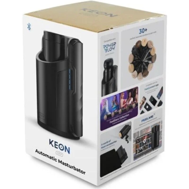 KIIROO - ENSEMBLE COMBO KEON PAR KIIROO + FEEL STROKER NOIR 2 KIIROO - ENSEMBLE COMBO KEON PAR KIIROO + FEEL STROKER NOIR – Image 2