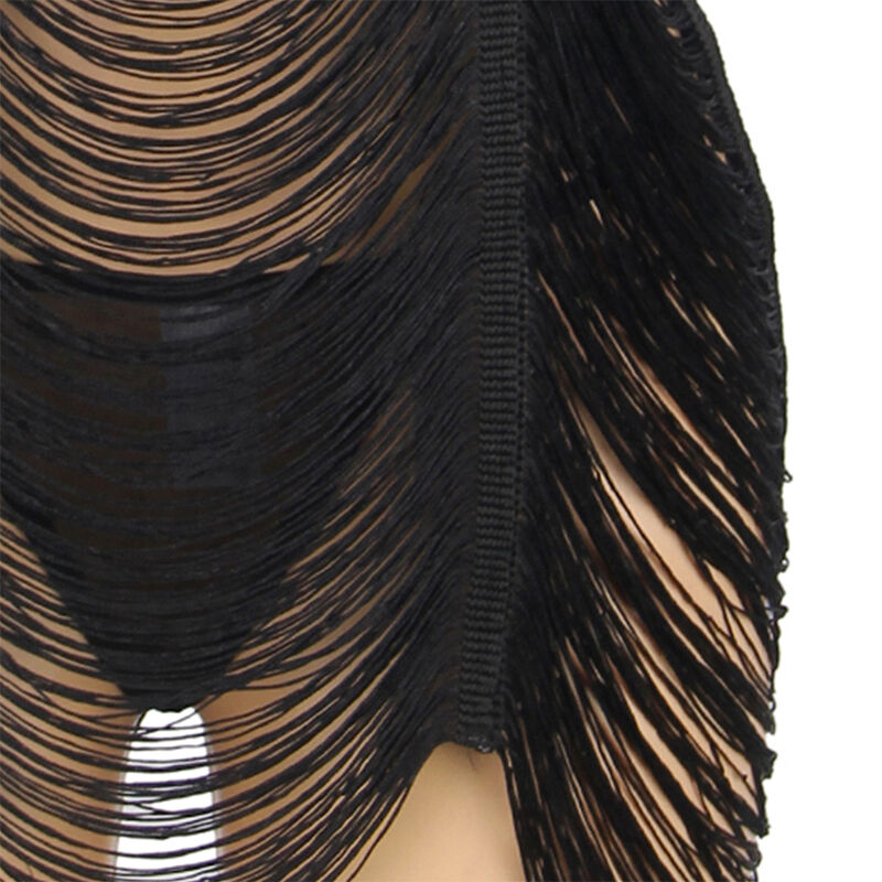 SUBBLIME - 954239 ROBE À BRETELLES + STRING NOIR L/XL – Image 4