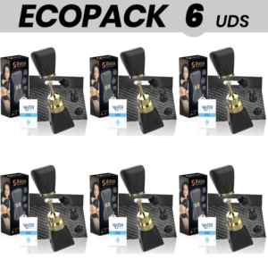 ECOPACK 6 UNITÉS - STIMULATEUR DE CLITO IBIZA 3 TÊTES BOW