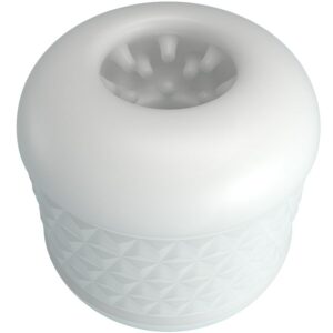 PRETTY LOVE - MASTURBATEUR HOMME CRYSTLE BLANC