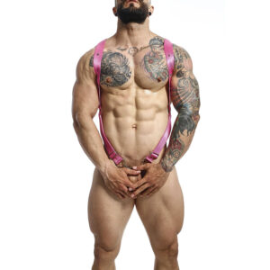 MOB - HARNAIS CROISÉ DANS LE DOS DNGEON ROSE TAILLE UNIQUE